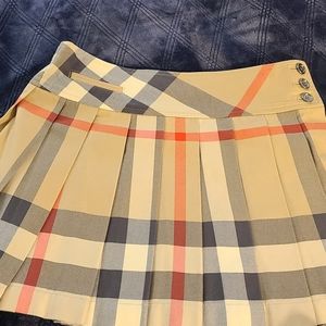 Burberry Nova Check Girls Skirt Size 7Y